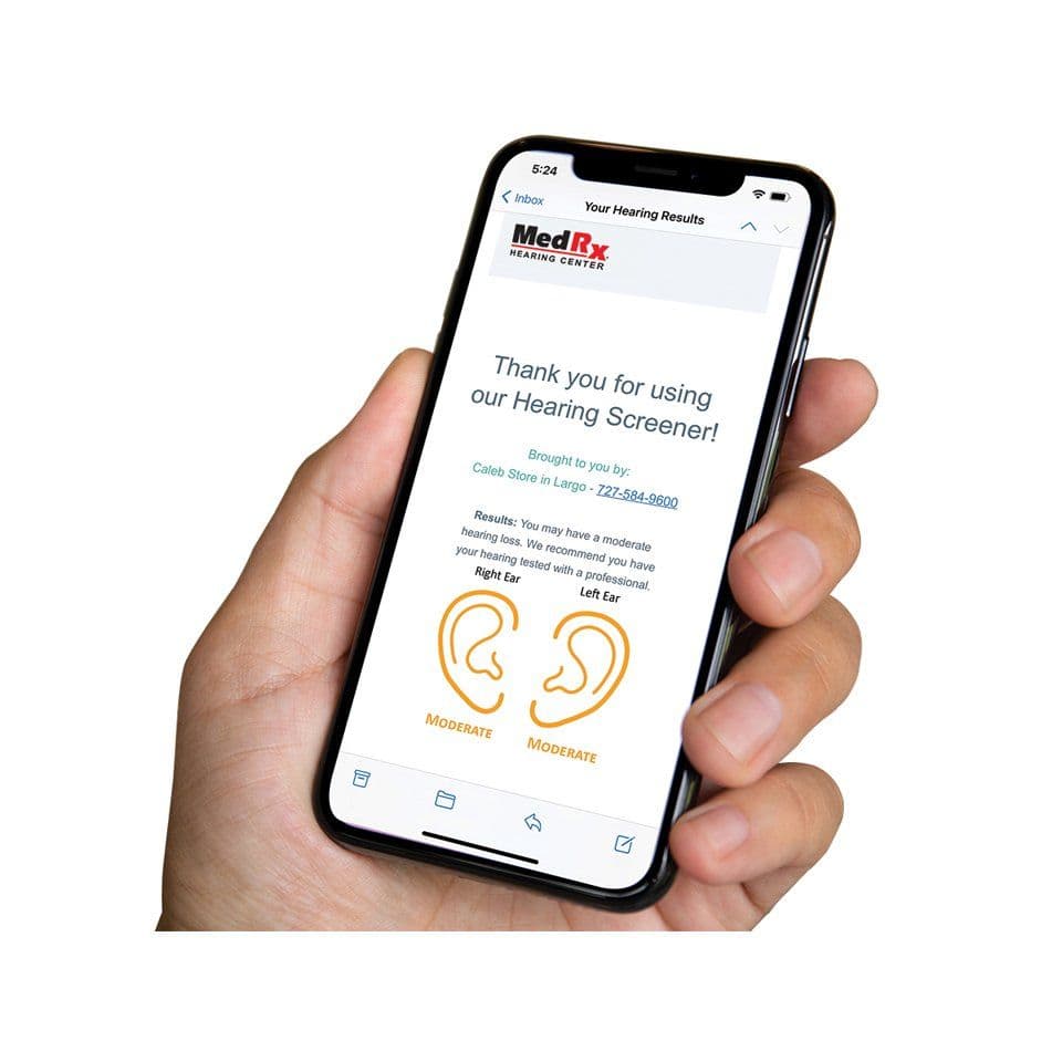 results-hearing-test-on-iphone